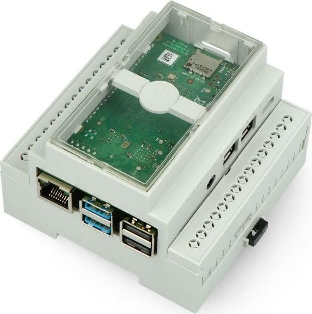 Mikrokontroler Multicomp Obudowa na szynę DIN Raspberry Pi 4B (FAR ...