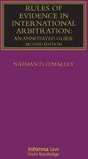 nathan d o malley rules of evidence in international arbitration