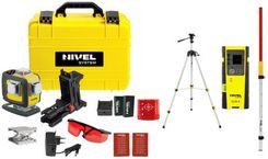 Zdjęcie Nivel System Cl4Dr Laser Krzyżowy 4Płaszczyzny Bluetooth + Statyw Sjjm1 Ex Czujnik Cls4 Łata Ls24 Cl4Drsetsjjm1Excls4Ls24 - Rejowiec Fabryczny