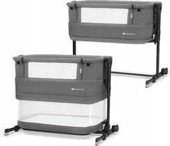 Zdjęcie Kinderkraft Neste Grow Łóżeczko 3W1 Dostawne Dark Grey - Kutno