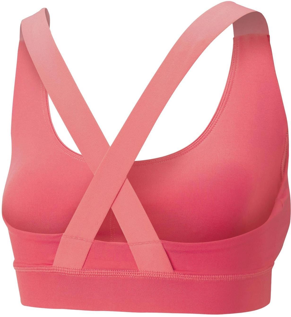 Biustonosz sportowy damski Mid Impact Fit Bra Puma - czarny