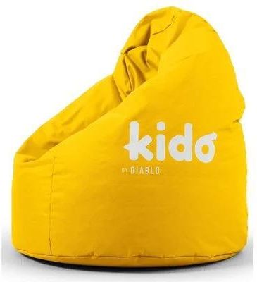 Diablo Chairs Pufa Kido Żółty