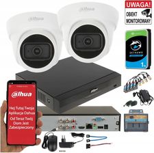 Kamera IP zewnętrzna Dahua HACHDW1400TL0280BXVR5104HS4KLI3