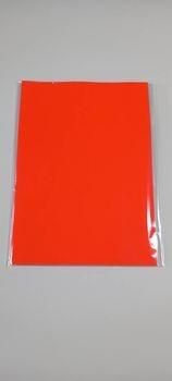 Papier Samoprzylepny Kolor A4 25Ark Pomarańcz Fluo (ENPPSA425POMF)