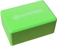 Zdjęcie Kostka Klocek do Jogi MASTER Green 23 x 15 x 10 cm - Barcin