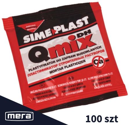 Plastyfikator Qmix DH Plastyfikator do zapraw murarskich i tynkarskich w proszku 16g 100 szt