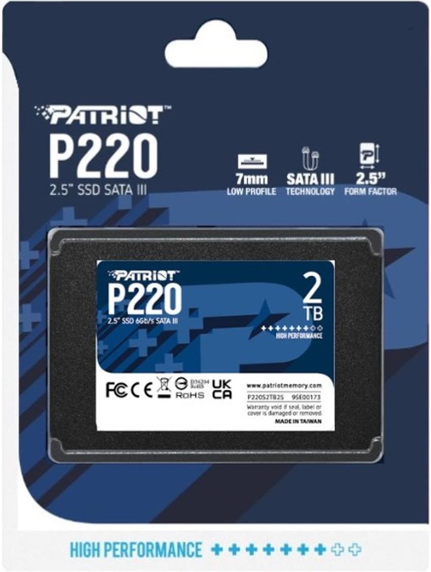 PATRIOT P200 2TB SSD 2.5インチ Patriot P200 2TB SATA III SSD Review