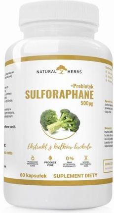 Sulforafan ekstrakt z kiełków brokułu 60 kapsułe