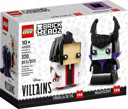 LEGO BrickHeadz 40620 Cruella i Diabolina