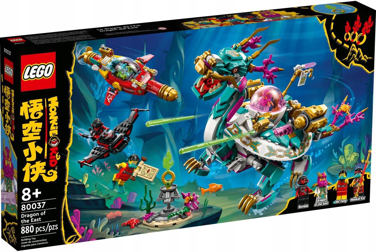 LEGO Monkie Kid 80037 Smok Wschodu - Ceny i opinie - Ceneo.pl