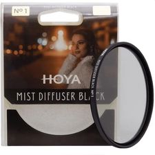 HOYA MIST DIFFUSER BK NO 1 62mm FILTR tworzący efekt mgły na zdjęciu, nadając stylowego oraz kinowego wyglądu