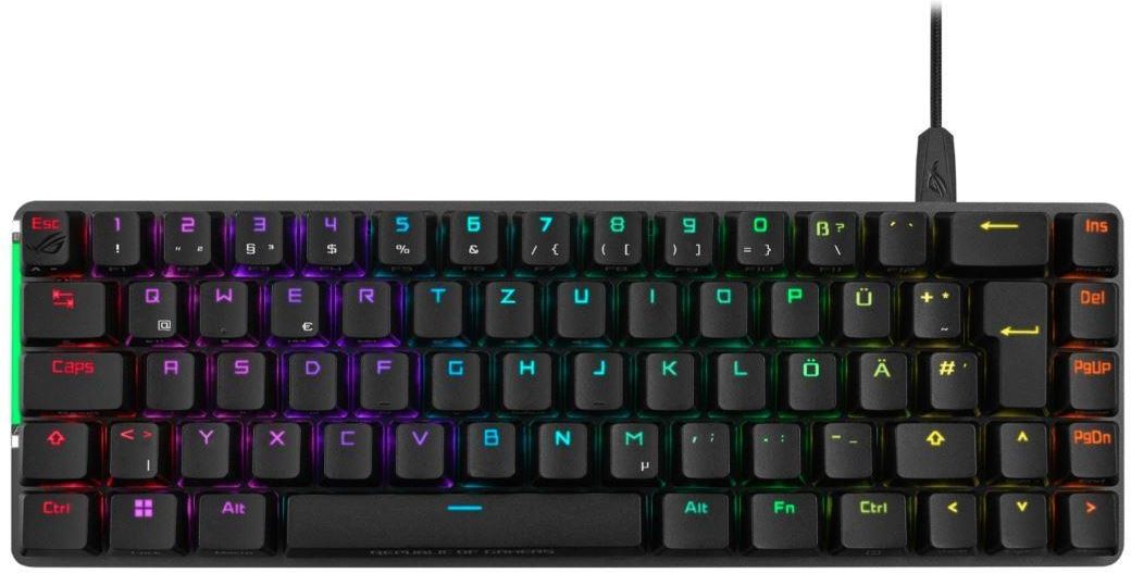 ASUS - tm Klawiatura Asus ROG Falchion Ace NX RED Czarna