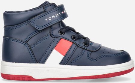 Trzewiki dziecięce Tommy Hilfiger T3B9-32476-1351800- 31 Niebieskie (8052578013595)