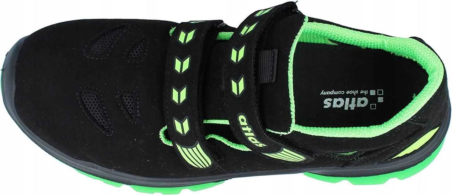 Atlas 23312s148 - Scarpa Antinfortunistica SL 46 2.0 ESD S1, Taglia 48, Colore Nero, Uomo, Qualità Originale