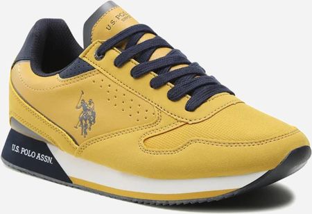 Buty sportowe męskie U.S. Polo Assn Sneaker NOBIL003MBHY3 44 Żółte (8055197312315)