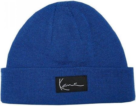 Karl Kani czapka zimowa niebieska Woven Signature Light Weight Beanie 7020279