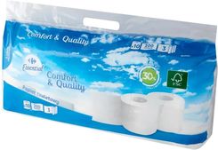Zdjęcie Carrefour Essential Papier toaletowy 10 rolek - Piaski