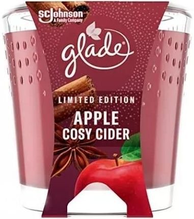Glade Apple Cosy Cider Świeca Zapachowa 129G c7262293-1104-4094-b0e5-0a40ea308503