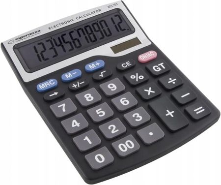 Esperanza Kalkulator Biurkowy Elektryczny Duże Przyciski 