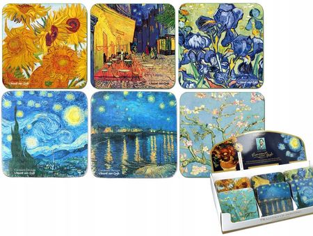 Carmani Display 36 Podkładek Korkowych Van Gogh adcf75cc-caf5-4373-9c03-08faaa856806