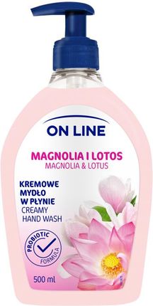 On Line Mydło Kremowe Magnolia& Lotos 500 ml