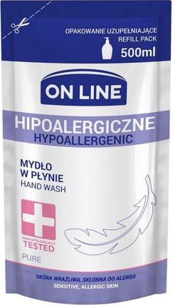 On Line Mydło Refill Hipoalergiczne Pure 500 ml