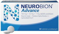 Neurobion Advance 100mg+50mg+1mg 30 tabl.