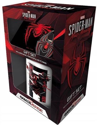 Zestaw Prezentowy Marvel Spider-man Miles Morales: Kubek + Podkładka + Brelok