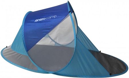 Enero Camp Namiot Parawan Plażowy Samorozkładający 190X120X90 70cm Niebieski Pop Up