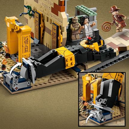 プルメリア　二点 LEGO 77013 Indiana Jones: Ucieczka z Zaginionego Grobowca
