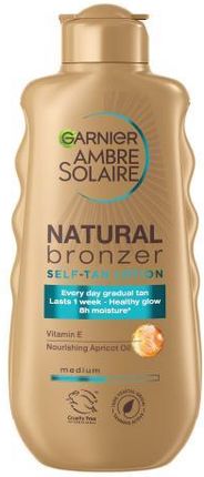 Garnier Ambre Solaire Natural Bronzer Self-Tan Lotion samoopalacz 200 ml 