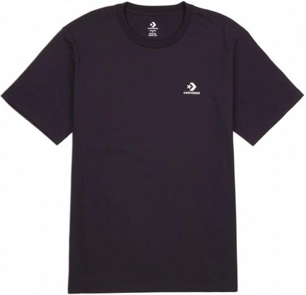 T-shirt uniseks Converse Embroidered Star Chevron Tee - czarny