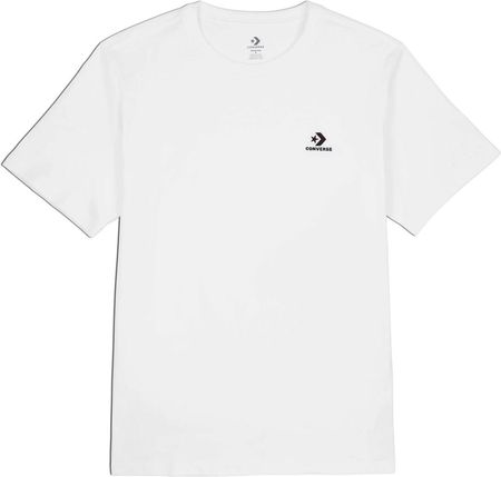 T-shirt uniseks Converse Embroidered Star Chevron Tee - biały