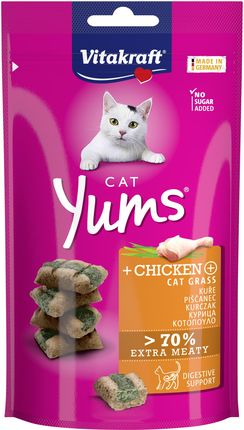 Vitakraft Cat Yums Przysmak Dla Kota Kurczak Z Kocią Trawą 40g