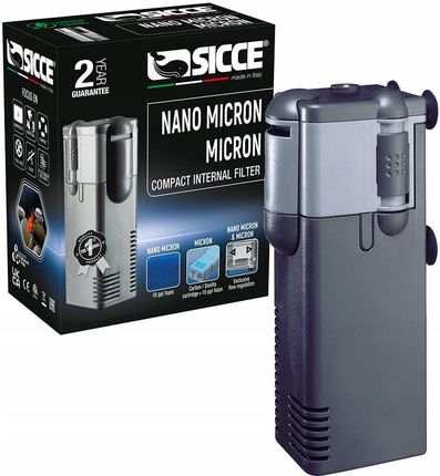 Sicce Micron Filtr Wewnętrzny Do Akwarium 300L/H