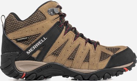 Merrell Męskie buty trekkingowe z membraną Accentor 2 Vent Mid WTPF M J034443 41 25,5cm brązowe (194713166839_PL)