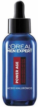 L’Oreal Paris Men Expert Power Age Serum Przeciwstarzeniowe Kwas Hialuronowy 30 ml