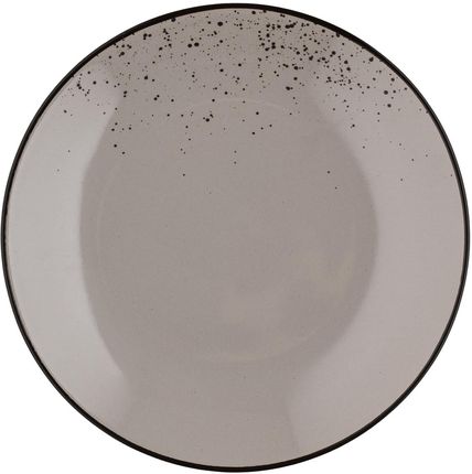 Talerz deserowy ceramiczny Florina Azzuro 19,5 cm brązowy