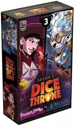 Lucky Duck Games Dice Throne 2: Starcie 3 Przeklęta piratka vs Wynalazca