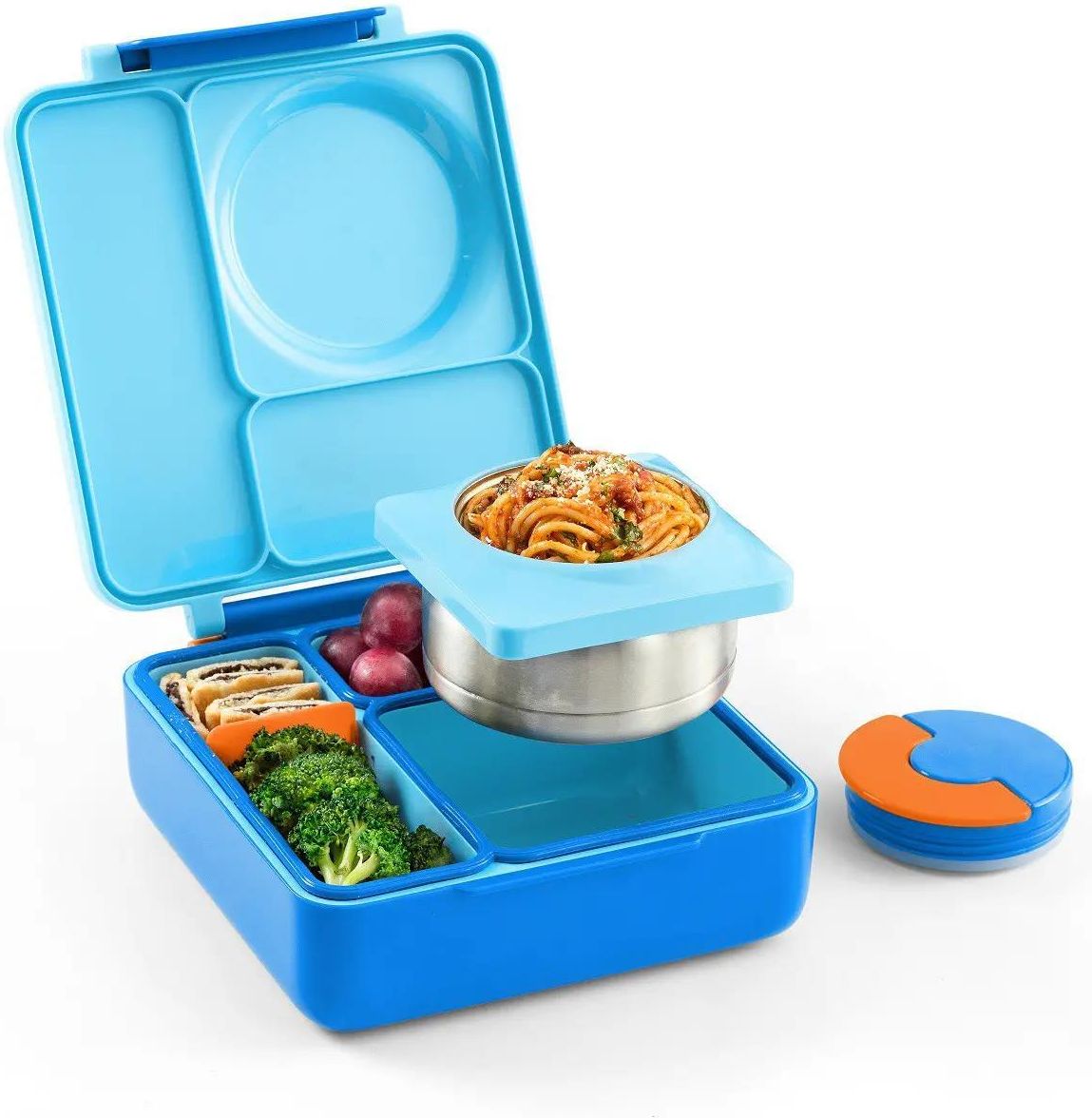 Omie omiebox lunch box z termosem blue sky ceny i opinie ceneo pl