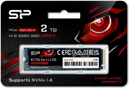 SILICON POWER UD85 - SSD - 250 Go - PCIe 4.0 x4 (NVMe