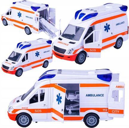 Aim Ambulans Karetka Pogotowia Van Auto Dźwięki Nosze