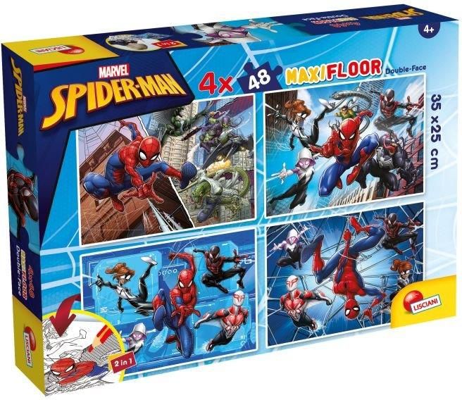Lisciani Puzzle Dwustronne Spidey 192El. - Ceny i opinie - Ceneo.pl