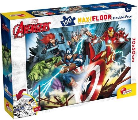 Lisciani Puzzle Dwustronne Avengers 150El.