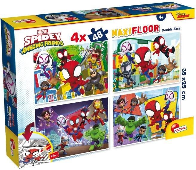 Lisciani Puzzle Dwustronne Spidey 192El. - Ceny i opinie - Ceneo.pl