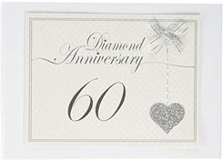 70th Anniversary Platinum Card For Special Grandparents - - By WHITE Cotton Cards Lla70 Gp