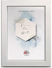 Affa Frames Affa Frames, Hekla, Ramki Mdf, Łatwe W Pielęgnacji, Prostokątne, Z Frontem Ze Szkła Akrylowego, Białe, 15 X 21 Cm