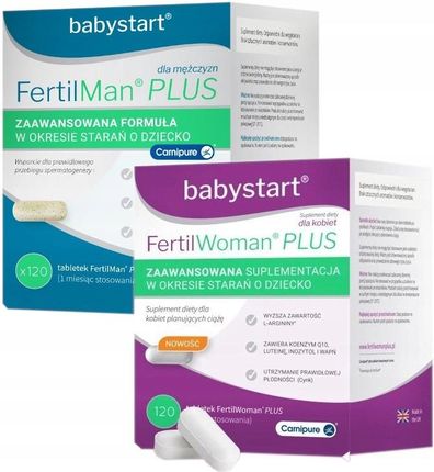 Babystart FertilMan Plus FertilWoman Plus 120+120tabl.