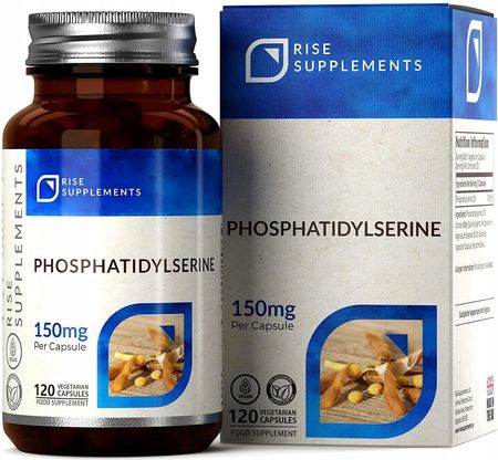 Rise Supplements Phosphatidylserine (Fosfatydyloseryna) 150mg 120kaps