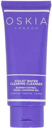 Oskia Violet Water Clearing Cleanser Oczyszcząjący Żel Do Mycia Twarzy Z Kwasem Salicylowym 125 ml